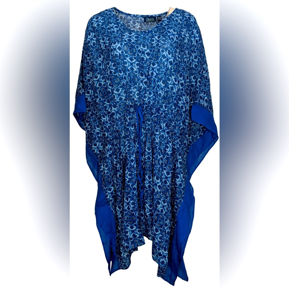 Denim & Co Beach Caftan